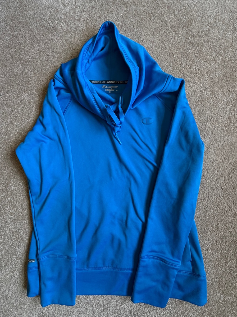 Champion Women’s Blue Performance Cowl Neck